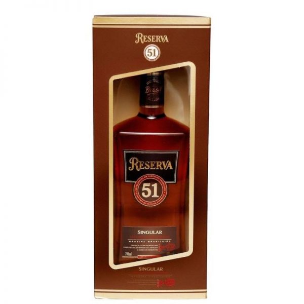 CACHACA 51 RESERVA SINGULAR 700 ML