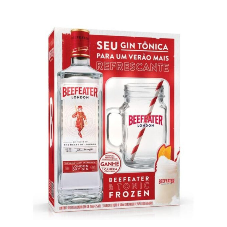 KIT GIN BEEFEATER C/ CANECA | NUNES BEBIDAS